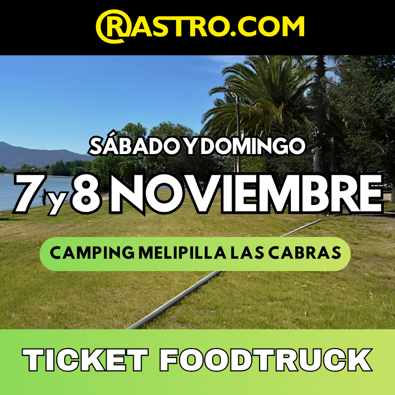 Feria Camping Melipilla Las Cabras Noviembre 2026 Foodtruck